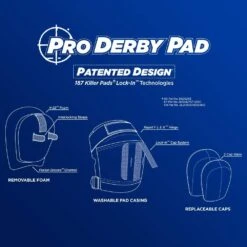 187 - Pro Derby Knee - Black / Purple 7 187 - Pro Derby Knee - Black / Purple -Roller Sports 187ProDerbyPads Features bb1a7288 711a 4800 91c4 800948695e0a