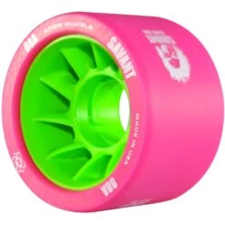 ATOM Savant Quad Wheel - (4 Pack) -Roller Sports Atom Savant 88a Pink 2