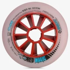 Bont Red Magic Inline Speed Wheel - 110mm -Roller Sports Bont RedMagic 110mm XXFirm