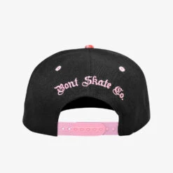 BONT Snapback Hat -Roller Sports BontCap Black Flower4