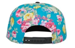 BONT Snapback Hat -Roller Sports BontCap TealFlower3