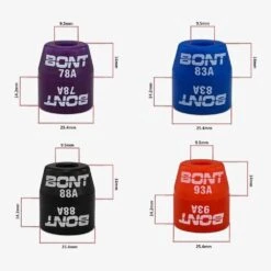 Bont Replacement Skate Cushions -Roller Sports BontInfinity Cushion Dimensions