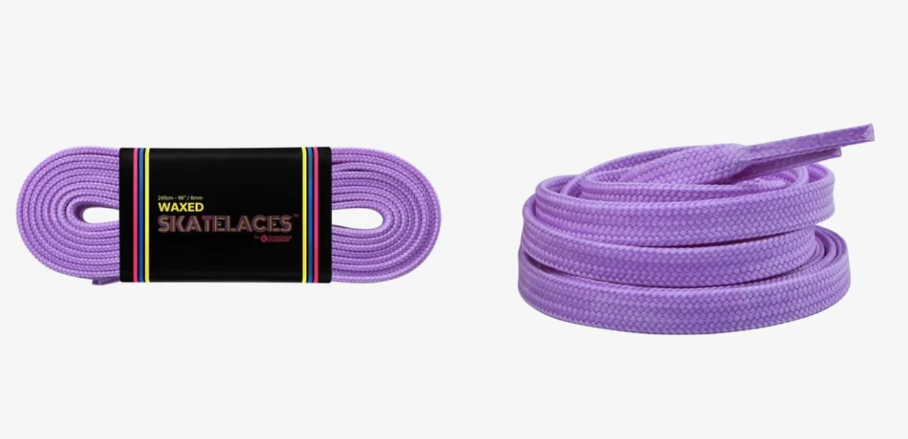 Bont Waxed Skate Laces - 8mm / 150cm (59") 4 Bont Waxed Skate Laces - 8mm / 150cm (59") - Image 2