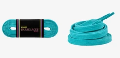 Bont Waxed Skate Laces - 8mm / 150cm (59") 27 Bont Waxed Skate Laces - 8mm / 150cm (59") -Roller Sports BontLaces PoolPartyBlue