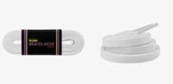 Bont Waxed Skate Laces - 8mm / 150cm (59") 26 Bont Waxed Skate Laces - 8mm / 150cm (59") -Roller Sports BontLaces SnowWhite