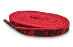 Bont - Inline Speed Skating Laces -Roller Sports Bont lace red