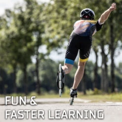 Cádomotus - Versatile-3 - Inline Speed Skate | Sizes EU 37-47 -Roller Sports Cadomotus Versatile 3 InlineSpeedSkate 4x100mm 8