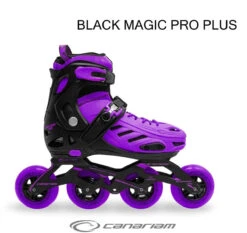 Canariam - Black Magic Pro Plus (Black) -Roller Sports Canariam BlackMagicProPlus Purple