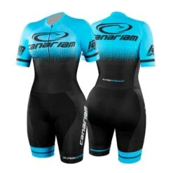 Canariam - Racing Skinsuit -Roller Sports CanariamBasicSkinSuit Blue Green