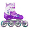 Canariam - Roller Purple / White Adjustable Inline Skate -Roller Sports CanariamRollerPurple White