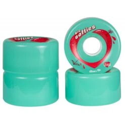 Chaya - Big Softie's Outdoor Quad Wheels (4-pack) -Roller Sports Chaya big softies clear teal 3