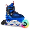Crazy - 168 Adjustable Inline Skate - Blue -Roller Sports Crazy 168Blue