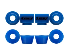 Crazy - Urethane Cushions (Set Of 4) -Roller Sports Crazy AgilityCushionSet Blue XFIRM95A