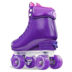 Crazy - Glitter Pop Adjustable Quad Skates - Purple -Roller Sports Crazy GlitterPop purple 2
