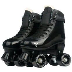 Crazy - Jam Pop Adjustable Quad Skates - Black -Roller Sports Crazy JamPop Black 5