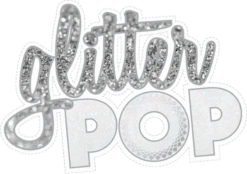 Crazy - Glitter Pop Adjustable Quad Skates - Teal 9 Crazy - Glitter Pop Adjustable Quad Skates - Teal -Roller Sports CrazyGlitterPop White 2