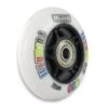 Crazy - Illumin8 Light Up LED Inline Wheel - White (coloured Lights) -Roller Sports CrazyIlluminate 72mm White 2