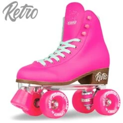 Crazy Retro Roller Skates - Adjustable -Roller Sports CrazyRetro Pink