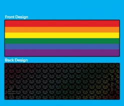 Derby Ice Towel - XLarge Print -Roller Sports DerbyIceTowel Rainbow