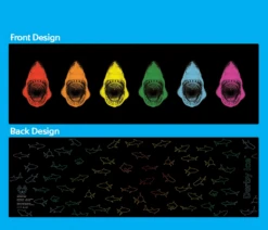 Derby Ice Towel - XLarge Print -Roller Sports DerbyIceTowel Shark