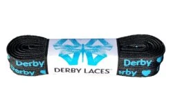 Derby Laces - Ultimate Waxed Laces -Roller Sports DerbyLaces BlackHeartDerby