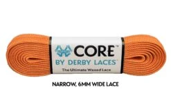Derby Laces - CORE -Roller Sports DerbyLaces CORE CarrotOrange