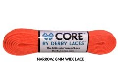 Derby Laces - CORE -Roller Sports DerbyLaces Core FluoroOrange