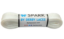 Derby Lace - Spark -Roller Sports DerbyLaces Spark MetallicWhite