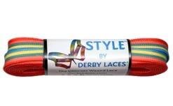 Derby Laces - Style -Roller Sports DerbyStyle TropicalSunsetStripe