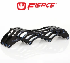 Fierce Inline Speed Frame - Two Tone - 4x100 (305mm) -Roller Sports Fierce2 tone 4x100 305mm Black Blue