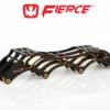 Fierce Inline Speed Frame - Two Tone - 4x100 (305mm) -Roller Sports Fierce2 tone 4x100 305mm Black Gold