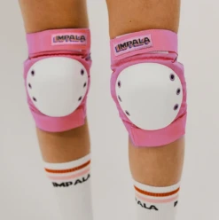 Impala Protective Set Youth - Pink -Roller Sports Impala YouthKnee Live