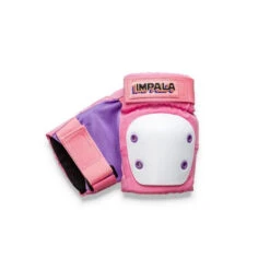 Impala Protective Set Youth - Pink -Roller Sports Impala YouthKneeProtection