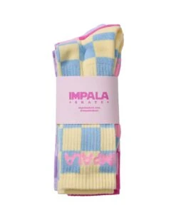 Impala - Check Sock - 3-pack -Roller Sports ImpalaCheckSock 2