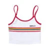 Impala Skate - Cropped Stripe Singlet -Roller Sports ImpalaCropSinglet