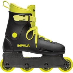 Impala - Lightspeed Inline Skate - Black / Fluoro -Roller Sports ImpalaLightspeed Black Fluoro3