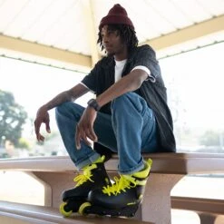 Impala - Lightspeed Inline Skate - Black / Fluoro -Roller Sports ImpalaLightspeed Black Fluoro6