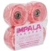 Impala Light-up Wheels - Pink - 4 Pack -Roller Sports ImpalaLightupQuad Pink 1