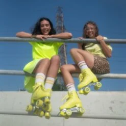 Impala Rollerskate - Voltage Green -Roller Sports Impalavolt green Life2