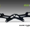 Junk DARK FURY - Hi-Lo Frame (3x110mm / 1x100mm) -Roller Sports JunkFrameDarkFury12.8 HiLo