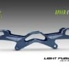 Junk Light FURY - Hi-Lo Frame (3x110mm / 1x100mm) -Roller Sports JunkFrameLightFury HiLo 1