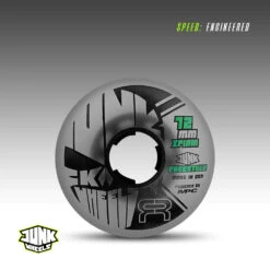 Junk Freestyle Single Urethane Wheels - XFirm -Roller Sports Junk FS 72mm
