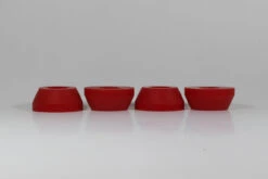 Komplex - Urethane Suspensions (Cushions) - (For Axiom Frame) 14 Komplex - Urethane Suspensions (Cushions) - (For Axiom Frame) -Roller Sports KomplexAxiom Elastomer Cushion Lower Red HARD