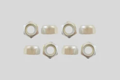 Komplex - Axle Lock Nuts (Silver Ergal)