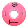 LUMINOUS - LED Quad Wheels - 62mm (4-pack) -Roller Sports Luminous LED Quad Wheel Pink large 62mm