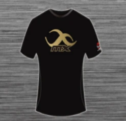 MX Short Sleeve T-Shirt - Gold Print