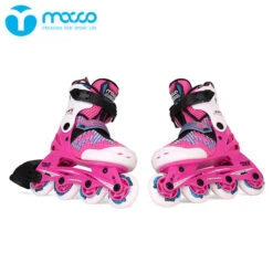 Macco - Kids Adjustable Inline Skates -Roller Sports Macco 906S Pink 3