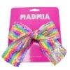 Madmia - Rainbow Sequin Bow -Roller Sports Madmia RainbowSequinBow