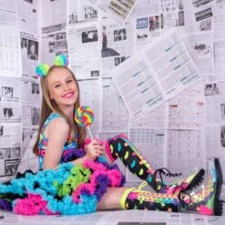 Madmia - Confetti Socks -Roller Sports Madmia confetti socks 3