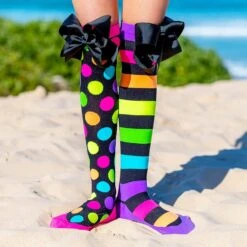 Madmia - Liquorice Bows Socks -Roller Sports Madmia liquorice bows socks 3